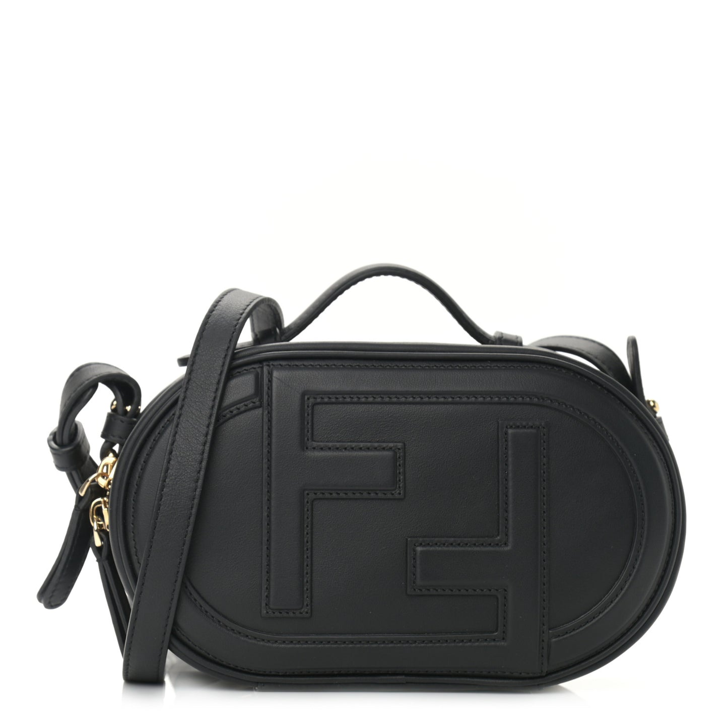 Vitello Grace Matte Mini O'Lock Camera Case Black