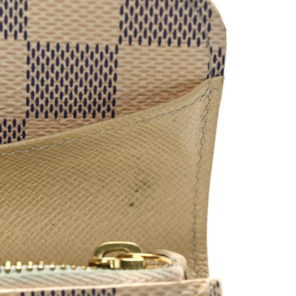 Louis Vuitton Damier Azur Emilie Wallet 7 of 8