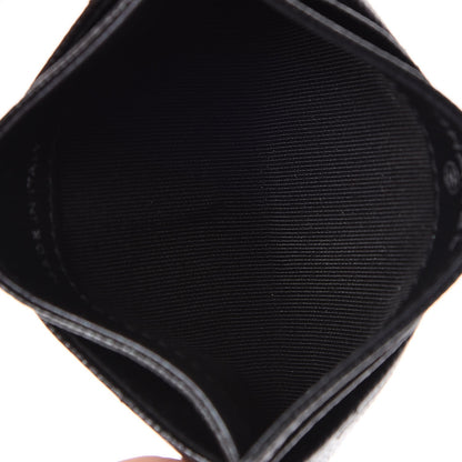 Chanel Iridescent Caviar Chevron Quilted Card Holder Black 5 of 9