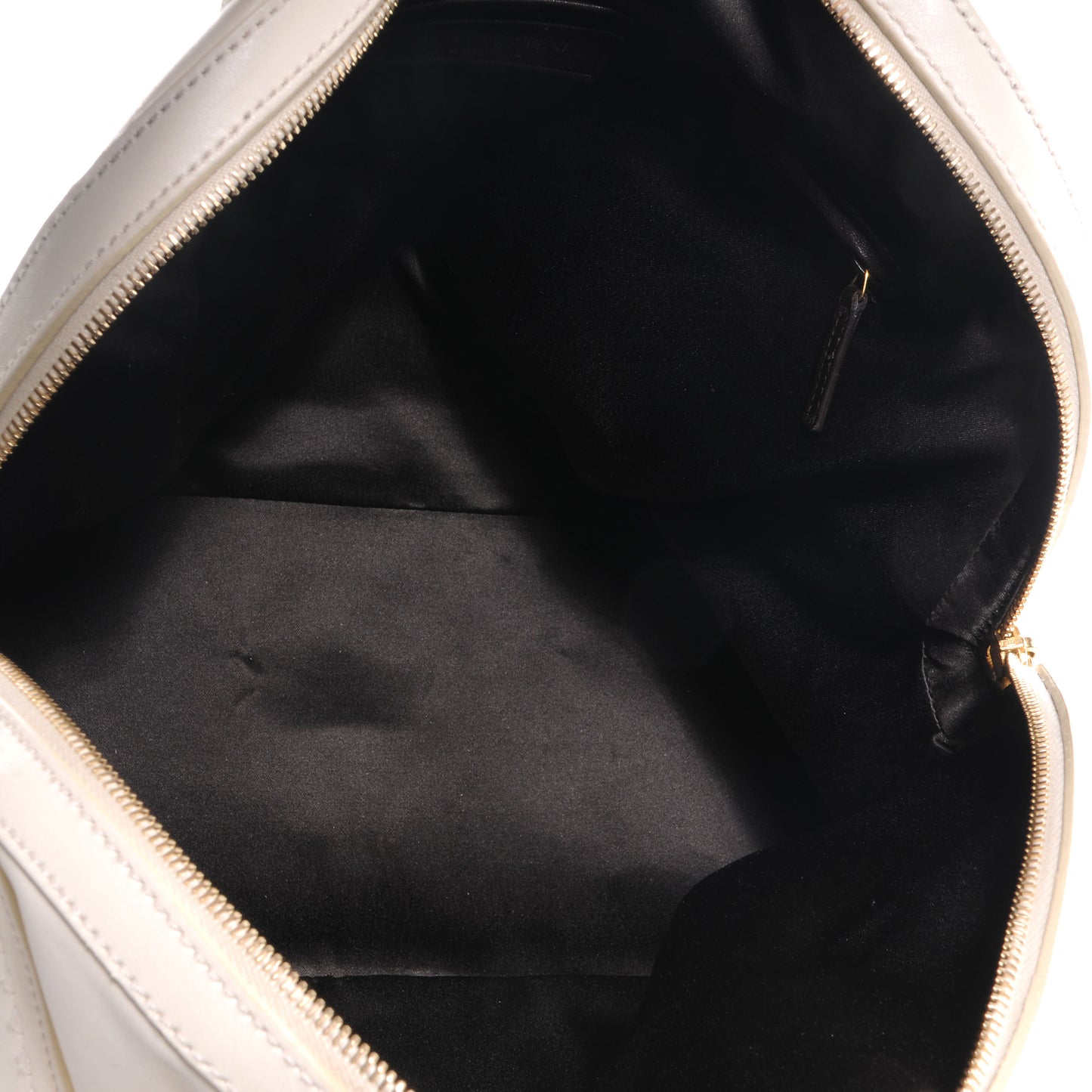 Leather Oversized Muse Ivory