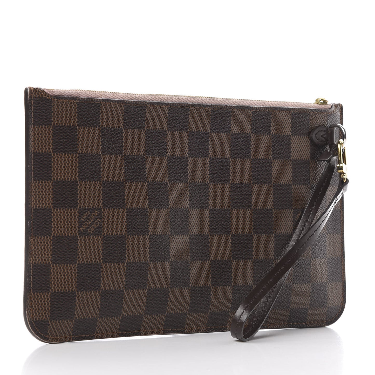 Damier Ebene Neverfull MM GM Pochette Rose Ballerine