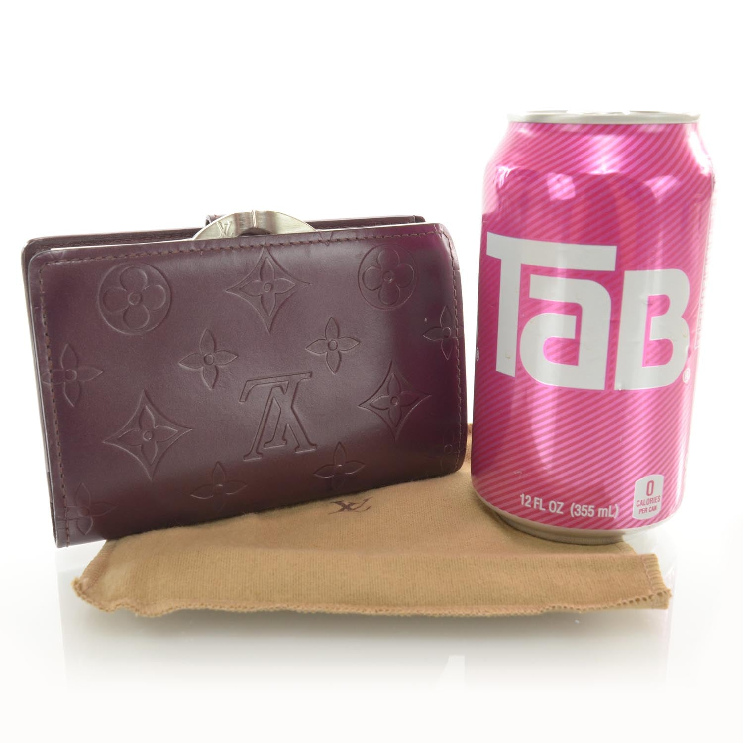 Louis Vuitton Mat French Purse Wallet Violet 2 of 8