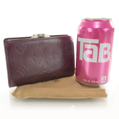 Louis Vuitton Mat French Purse Wallet Violet 2 of 8