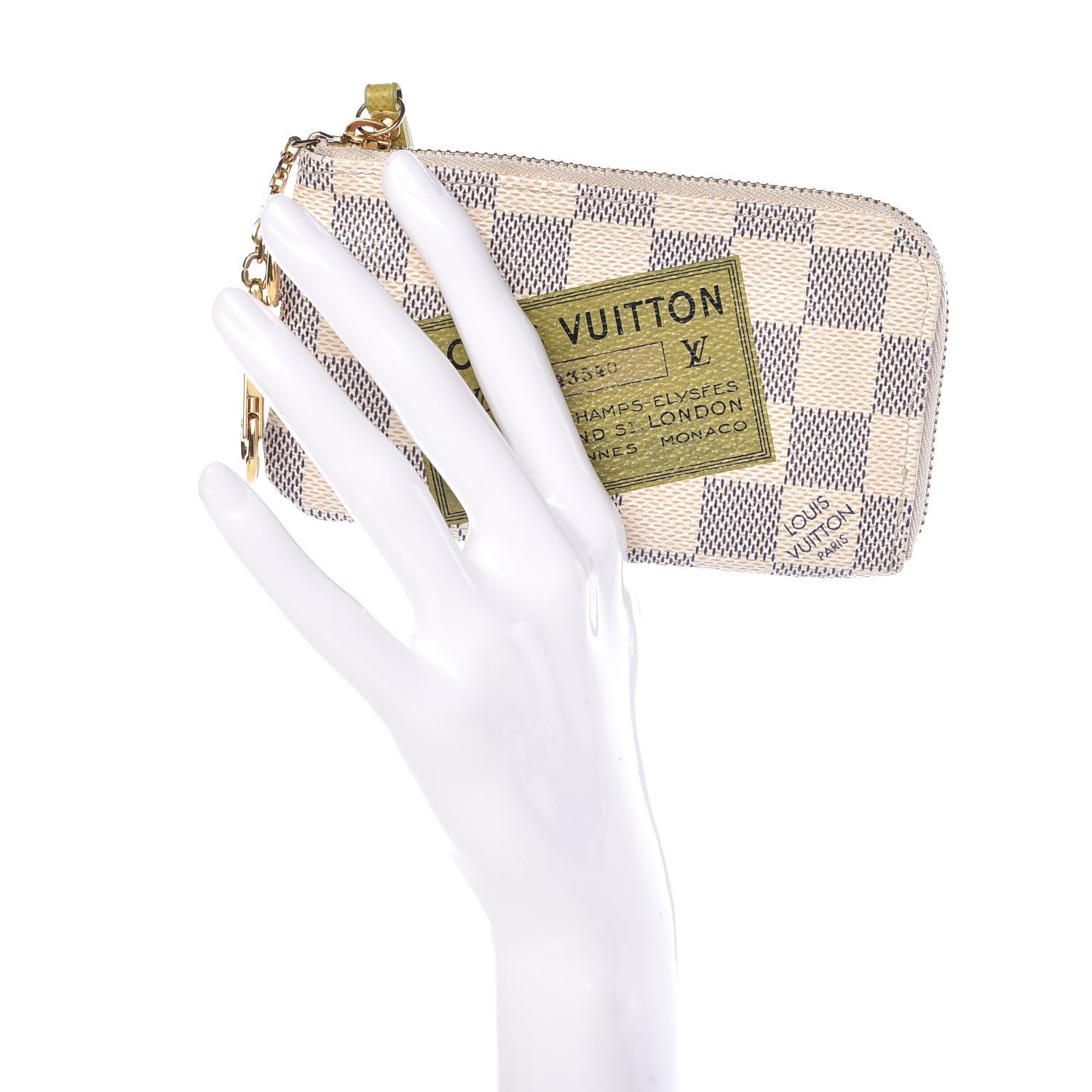 Louis Vuitton Damier Azur Complice Trunks and Bags Key Pouch 2 of 7