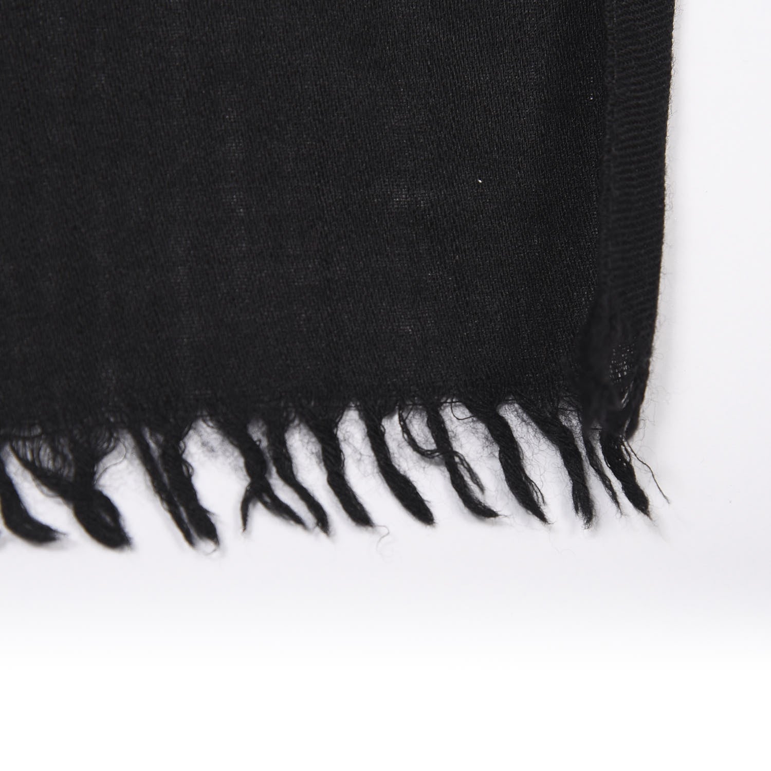 Gucci Wool Silk GG Monogram GGNat Scarf Black 4 of 6