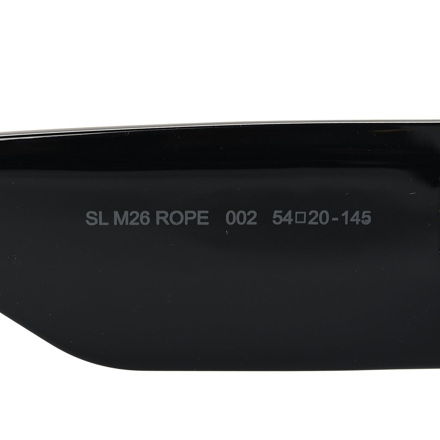 Acetate Rope Sunglasses SL M26 Black