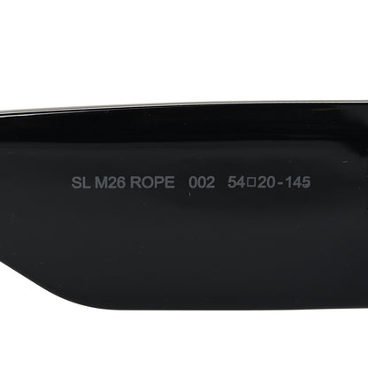 Saint Laurent Acetate Rope Sunglasses SL M26 Black 7 of 8