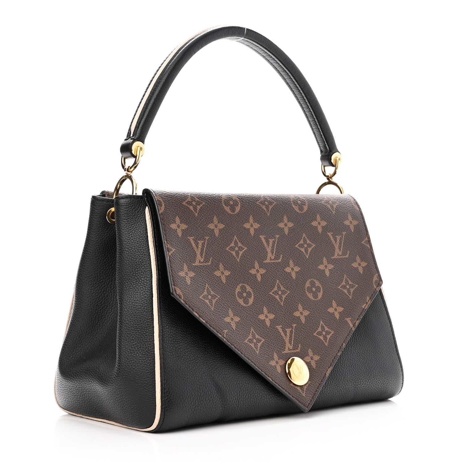 Louis Vuitton Monogram Double V Black 2 of 9