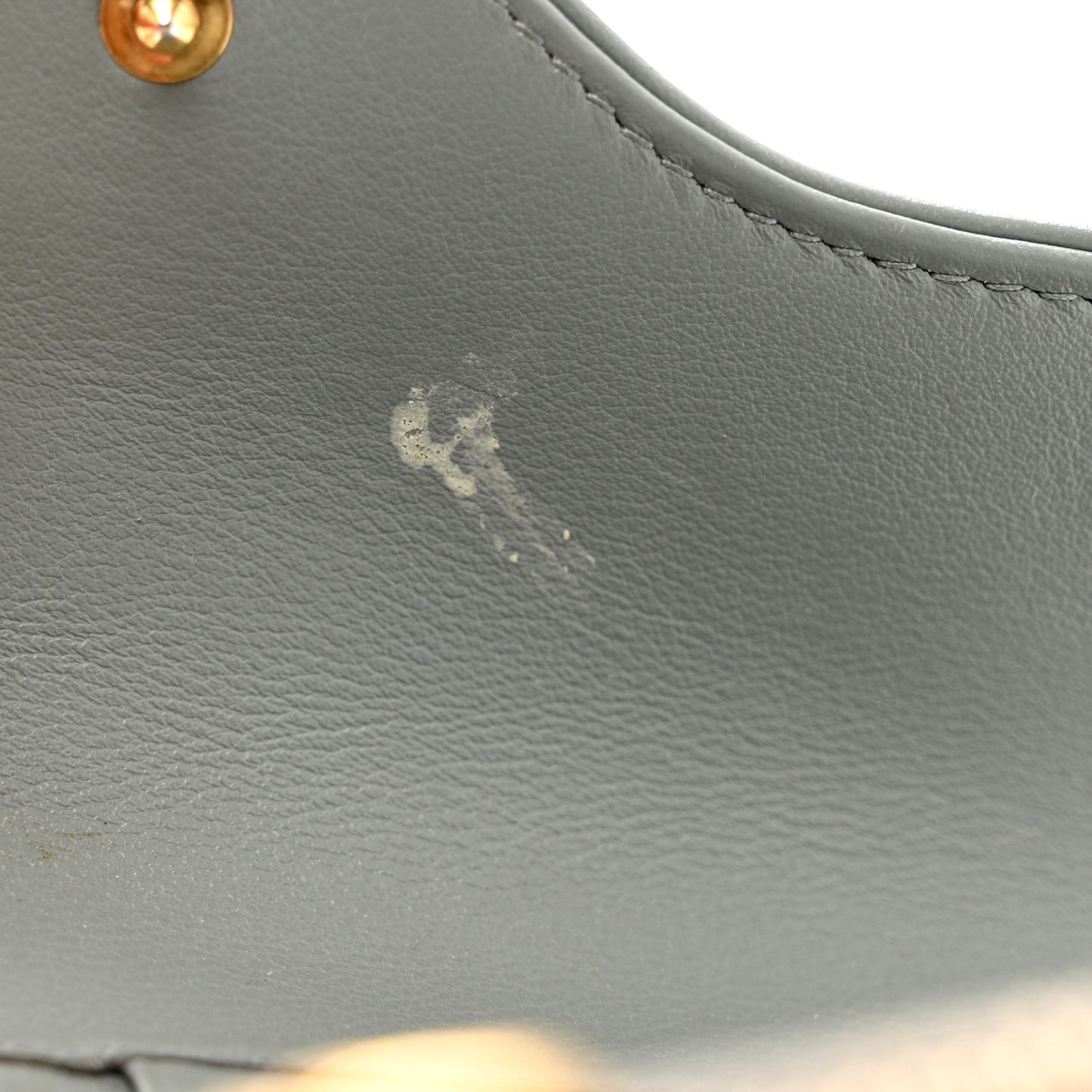 Oblique Saddle Lotus Wallet Grey