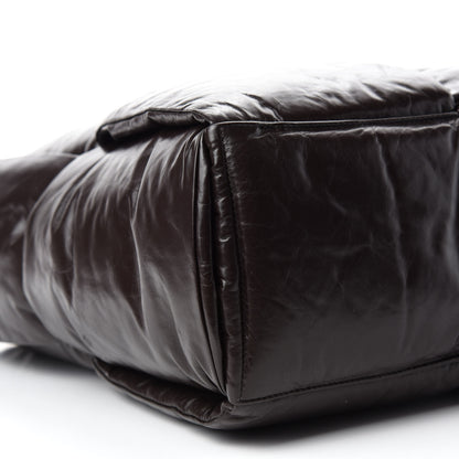 Bottega Veneta Calfskin Maxi Intrecciato Puffy Chain Tote Bag Fondente 6 of 9