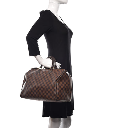 Louis Vuitton Damier Ebene Speedy 35 2 of 23
