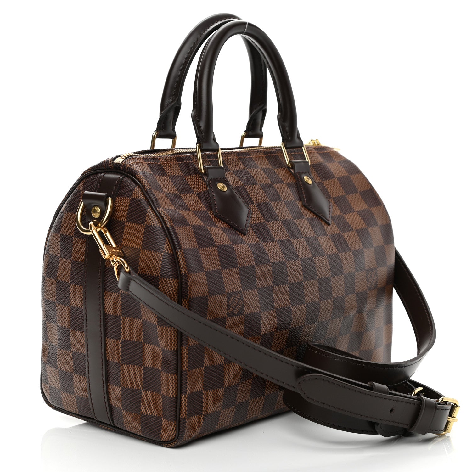 Louis Vuitton Damier Ebene Speedy Bandouliere 25 3 of 9