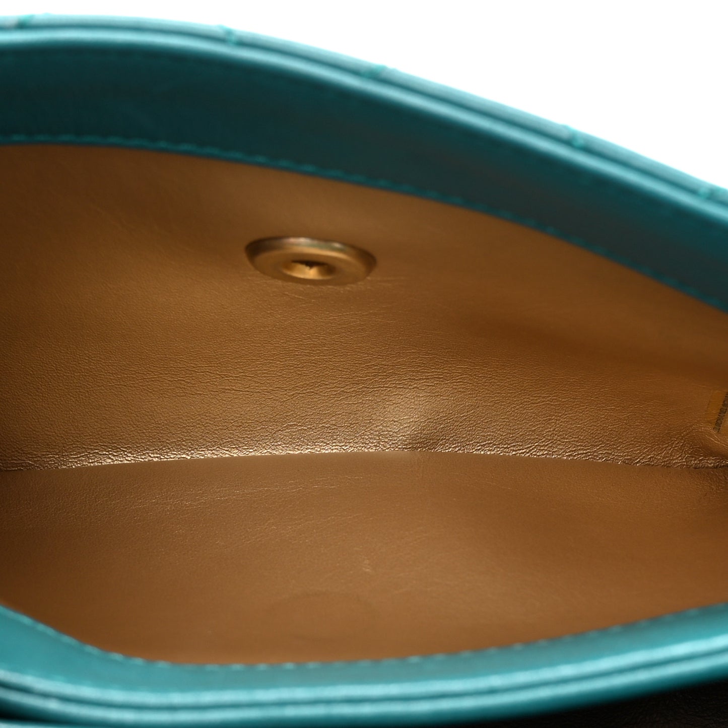 Lambskin Quilted Small Trendy Spirit Top Handle Bag Green