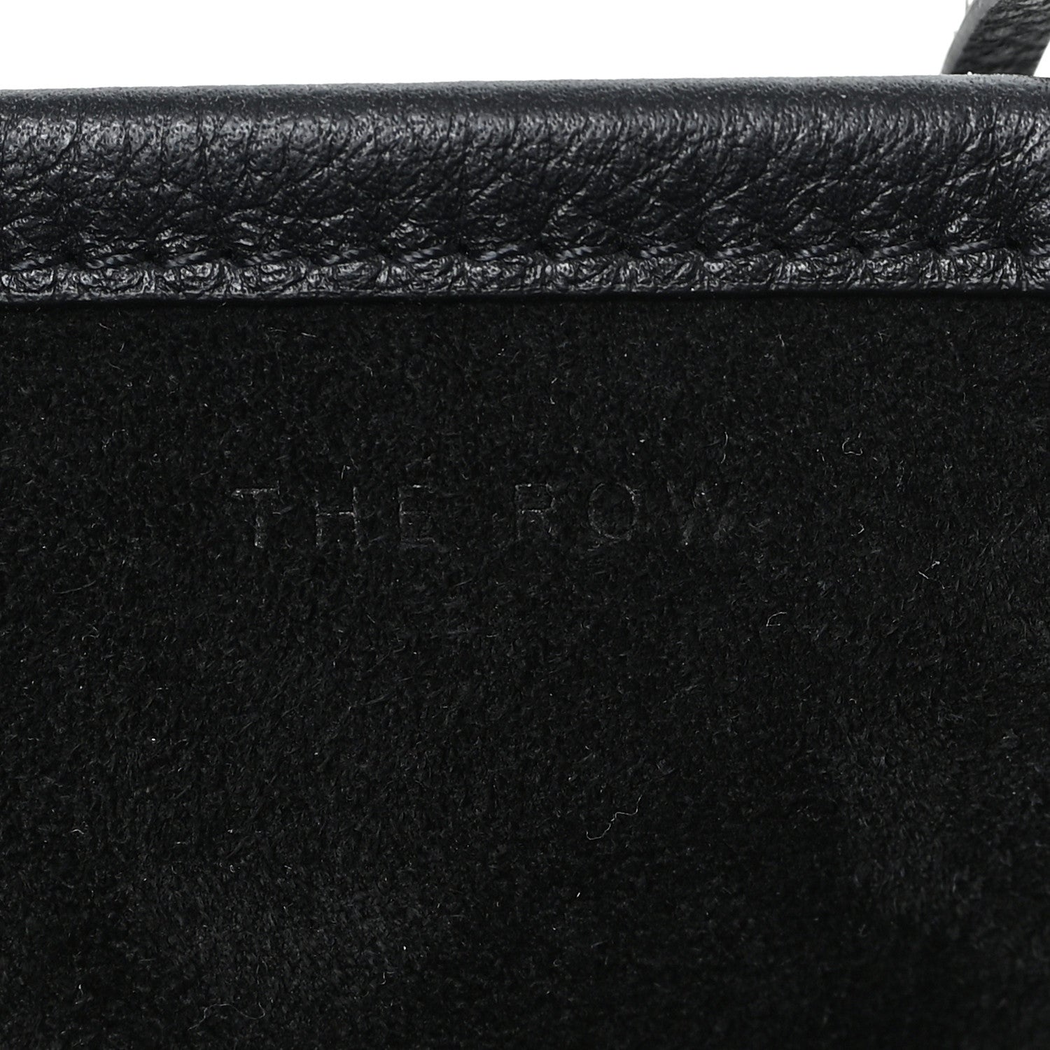 The Row Grained Calfskin Medium N/S Park Tote Black 6 of 10