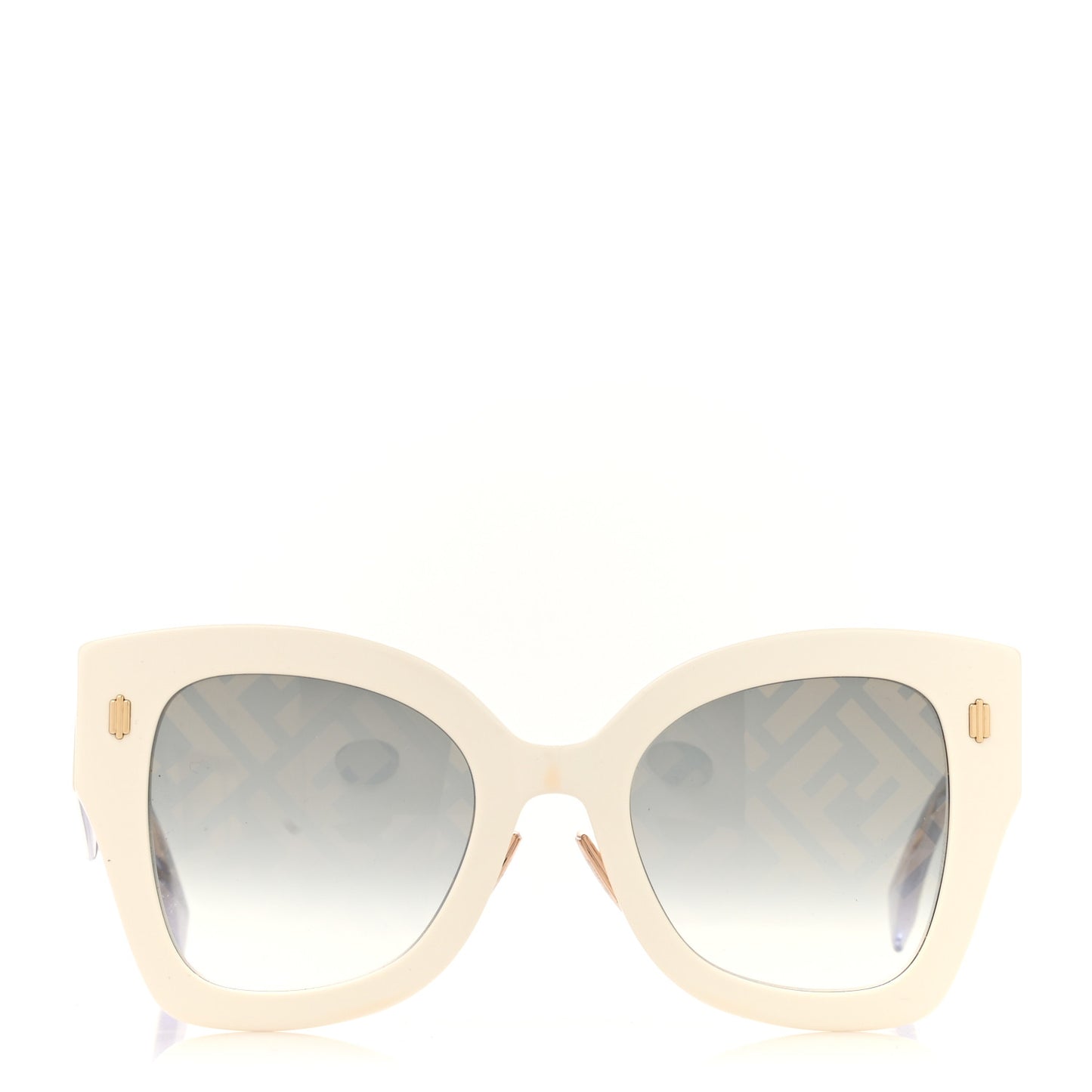Acetate FF Sunglasses FF 0434/G/S White Gold