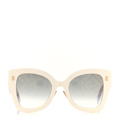 Fendi Acetate FF Sunglasses FF 0434/G/S White Gold 2 of 7