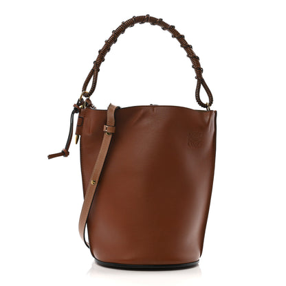 Loewe Calfskin Gate Bucket Bag Brown 1 of 18