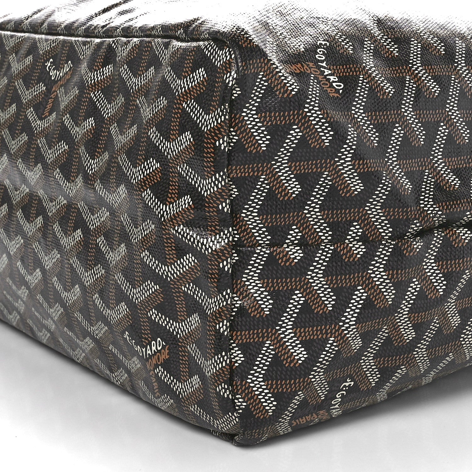Goyard Goyardine Saint Louis PM Black 9 of 10