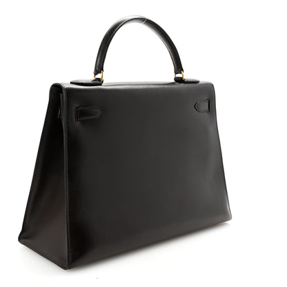 Hermes Box Kelly Sellier 32 Chocolate 3 of 10