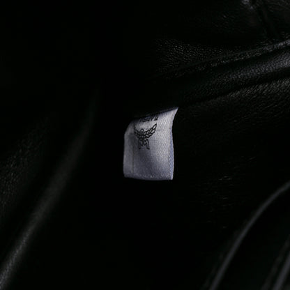 MCM Calfskin Mini Duchess Polke Studs Backpack Electric Pink 7 of 10