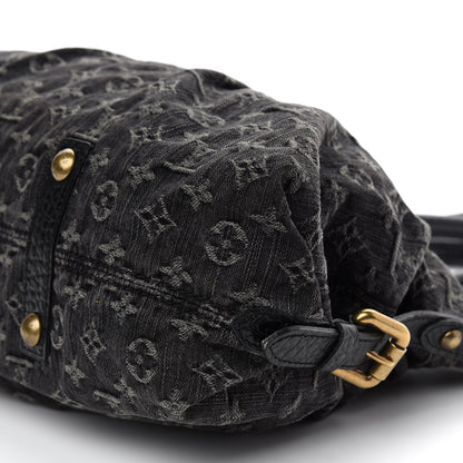 Louis Vuitton Denim Neo Cabby MM Black 9 of 9