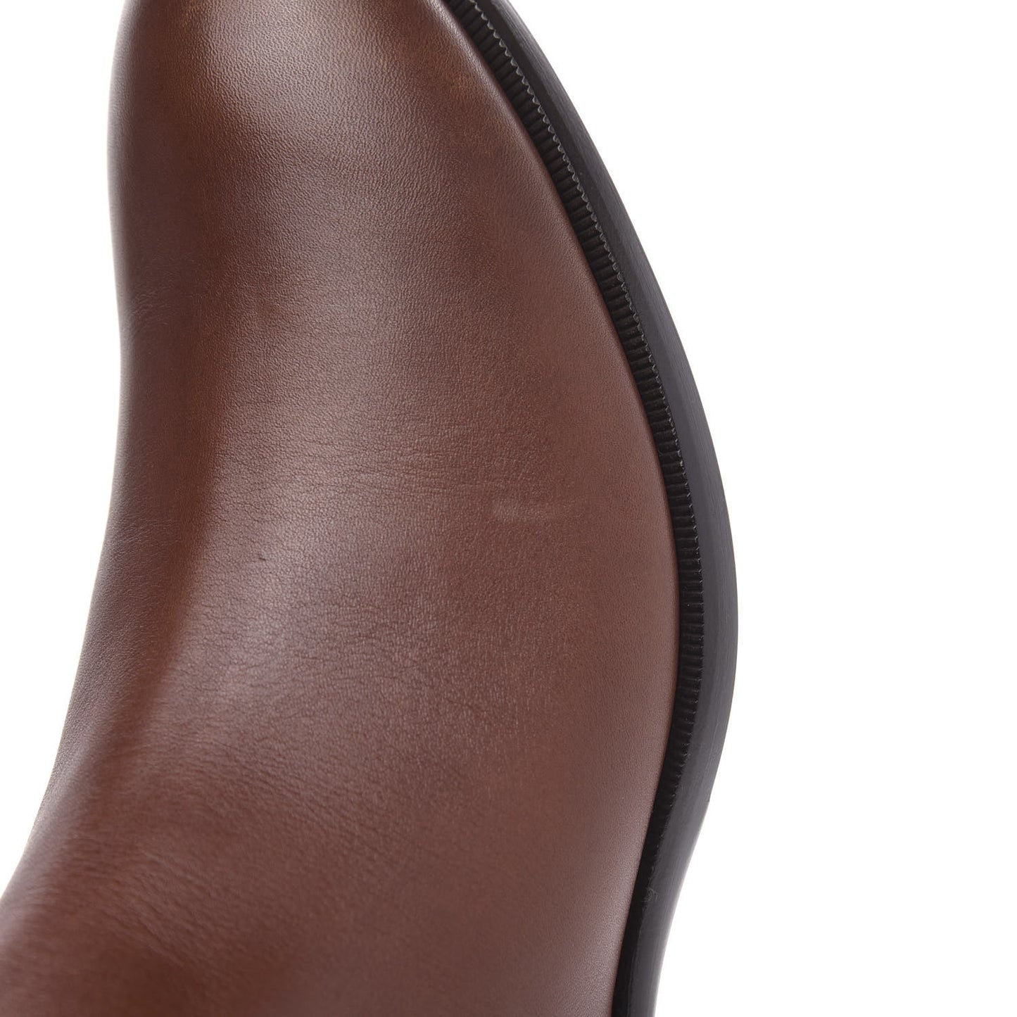 Calfskin Loyalty Flat Ankle Boots 38.5