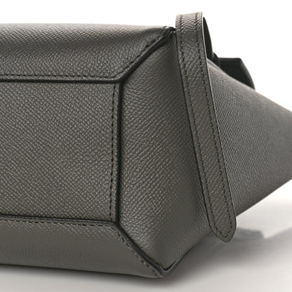 Celine Grained Calfskin Nano Belt Bag Grey 8 of 8