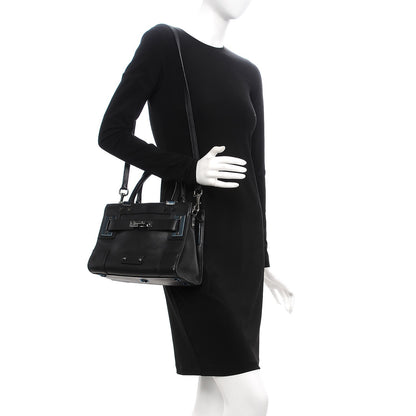 Valentino Garavani Vitello My Rockstud Tote Black 2 of 8