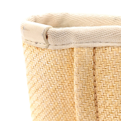 Chanel Canvas Mini Deauville Tote Light Yellow 18 of 22