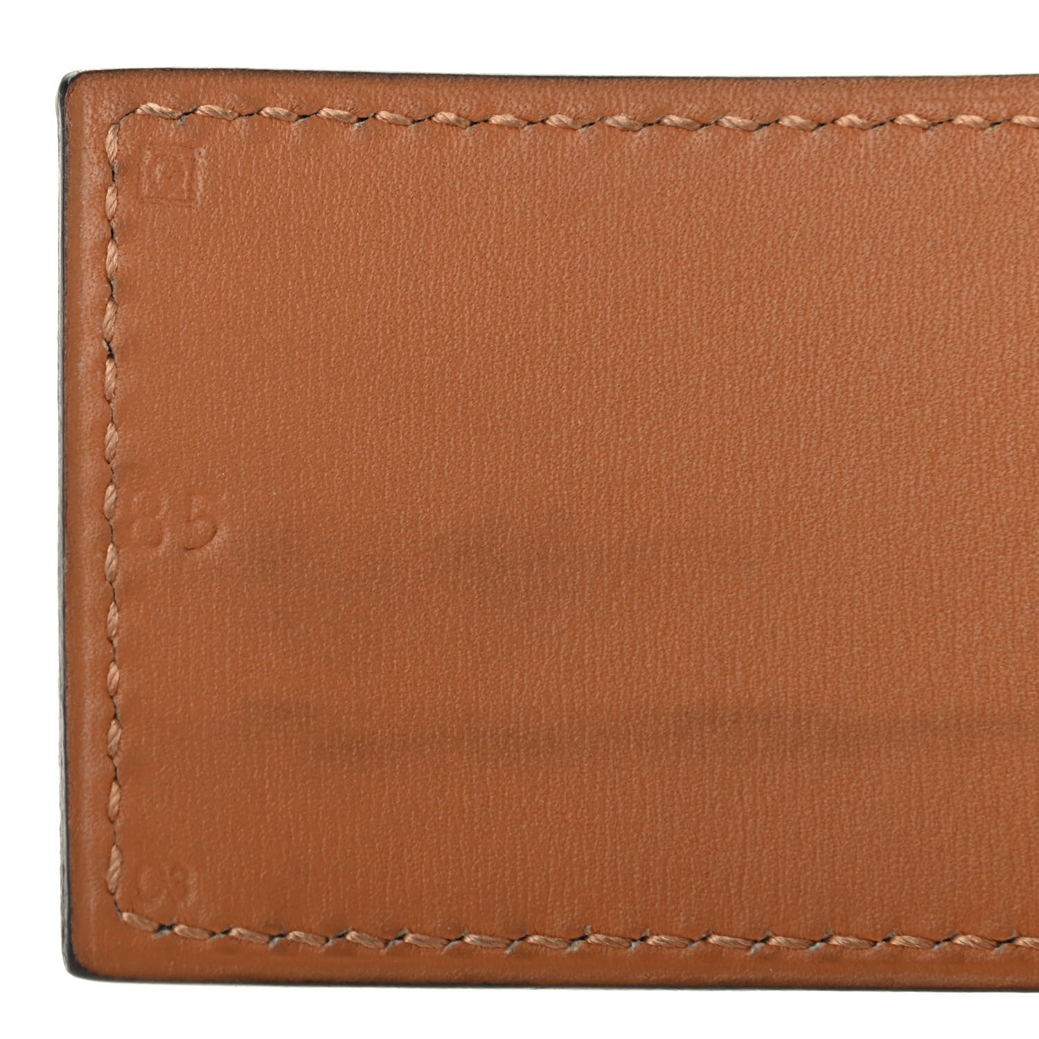 Hermes Epsom Collier De Chien CDC Belt 85 Bleu Thalassa 5 of 8