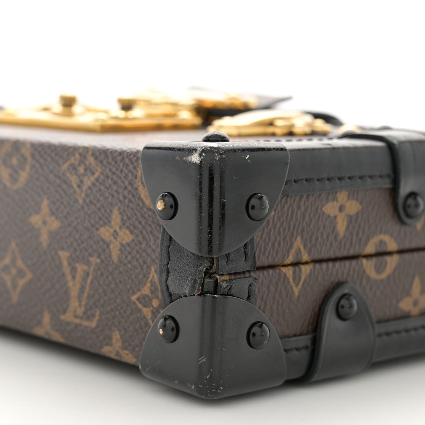 Monogram Petite Malle Black