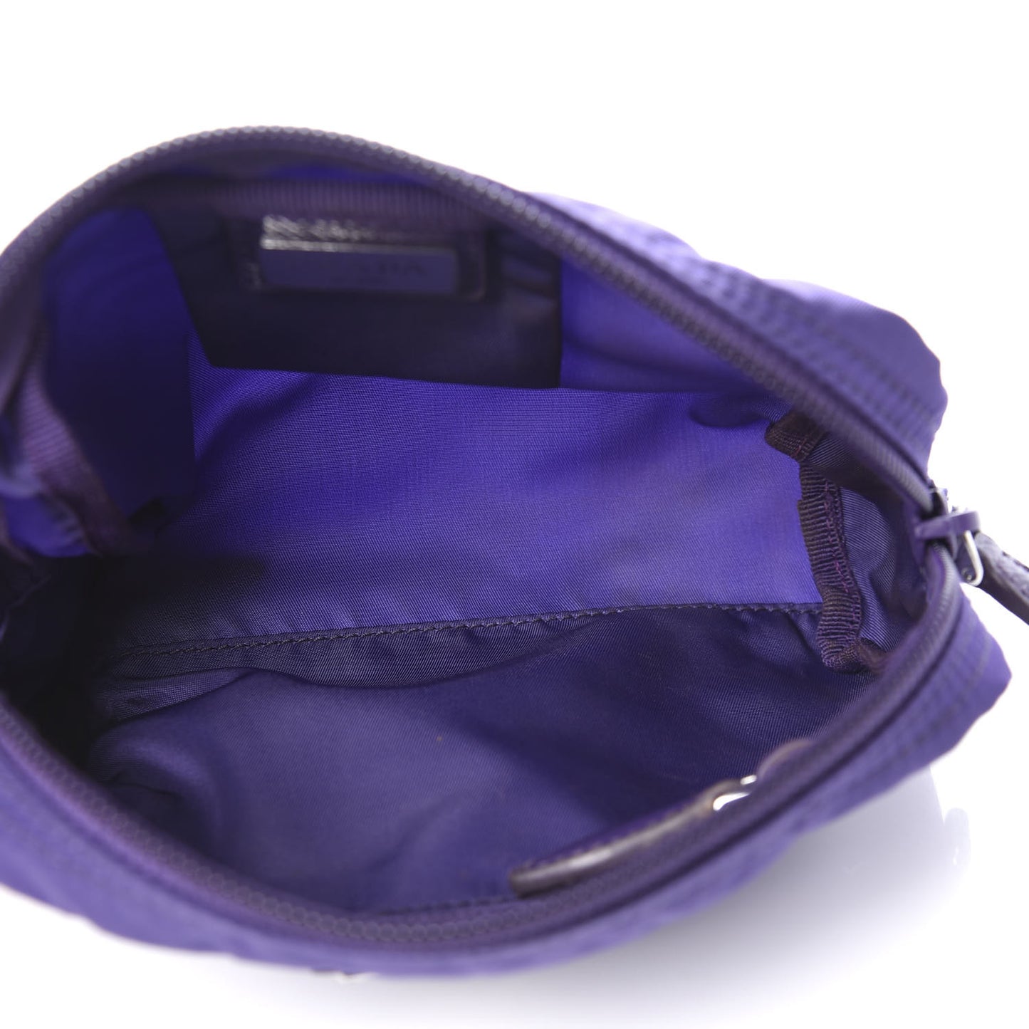 Nylon Vela Cosmetic Pouch Viola