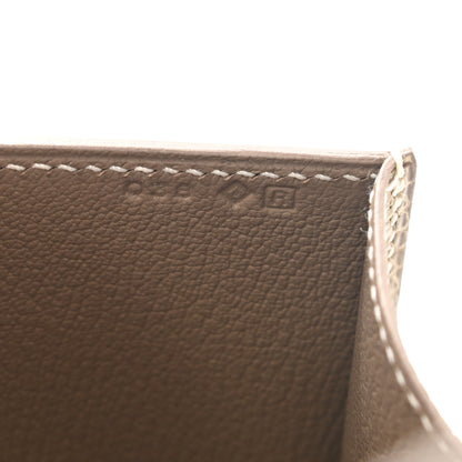 Hermes Lizard Medor Clutch 23 Ficelle 7 of 8