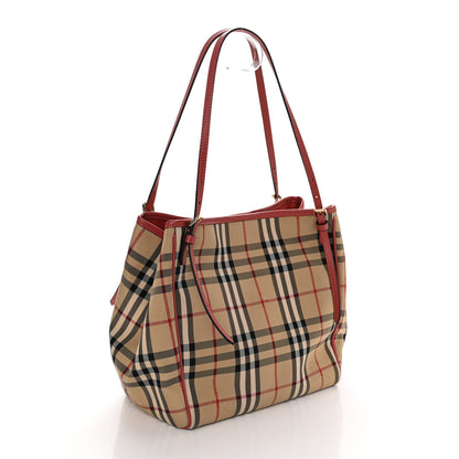Burberry Horseferry Check Small Canterbury Tote Antique Rose 2 of 10