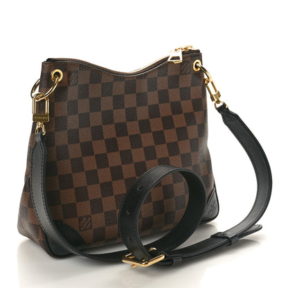 Louis Vuitton Damier Ebene Odeon PM Black 3 of 9