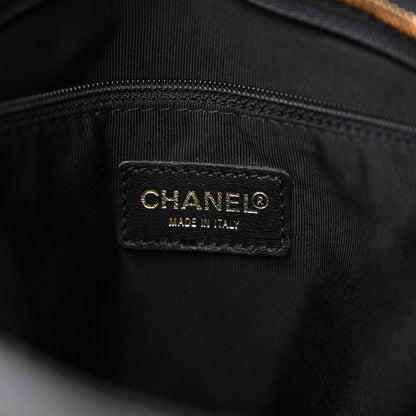 Chanel Caviar Diamond Embossed Shoulder Bag Black 6 of 11