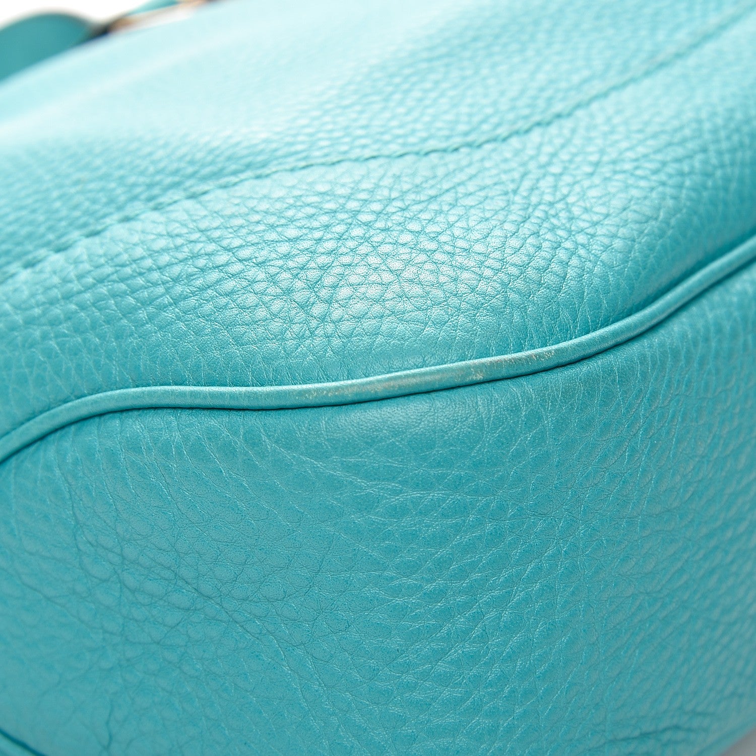 Gucci Calfskin Medium Jackie O Hobo Light Blue 9 of 12