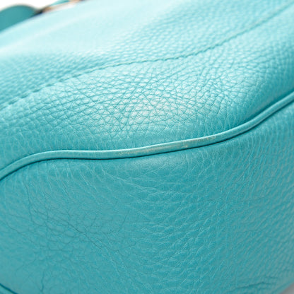 Gucci Calfskin Medium Jackie O Hobo Light Blue 9 of 12