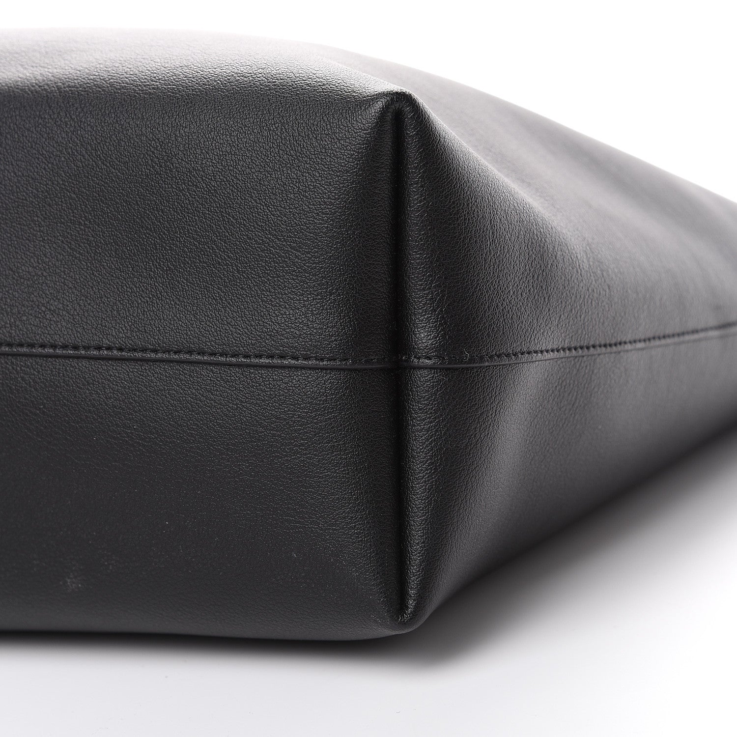 Saint Laurent Calfskin Large Shopping Tote Black 10 of 10