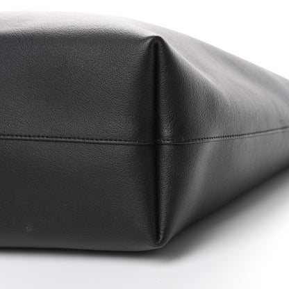 Saint Laurent Calfskin Large Shopping Tote Black 10 of 10