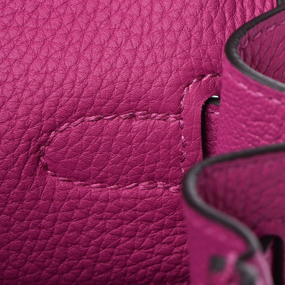 Hermes Togo Kelly Retourne 28 Rose Pourpre 32 of 38