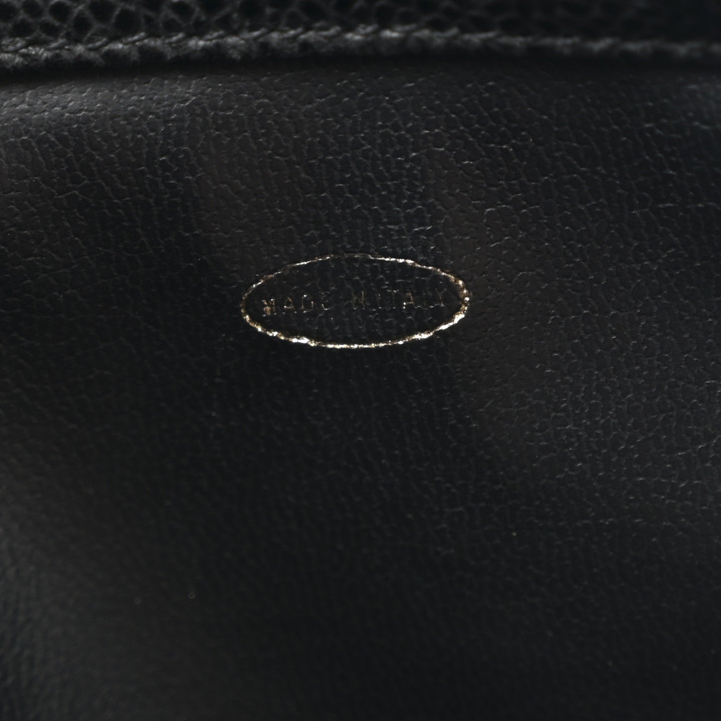Caviar CC Drawstring Shoulder Bag Black