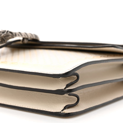 Gucci X SEGA Calfskin GUCCY Stars Medium Dionysus Shoulder Bag Mystic White Gold 11 of 13