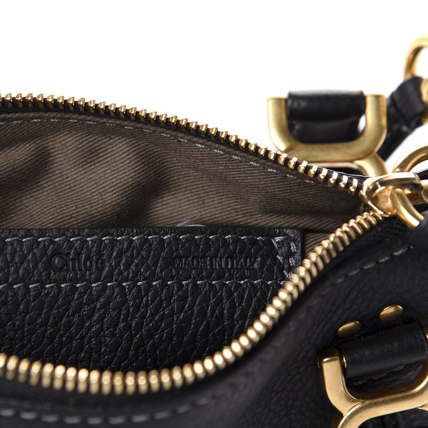 Calfskin Mini Marcie Satchel Black
