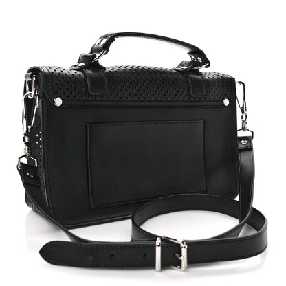 Proenza Schouler Grained Calfskin Tiny PS1 Satchel Black 3 of 11