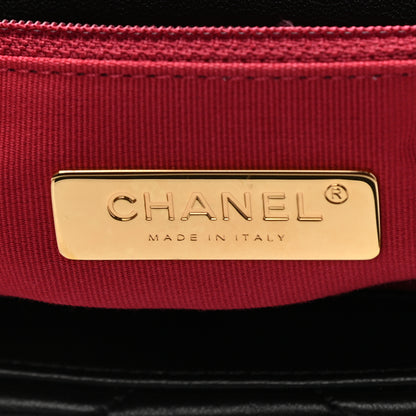 Chanel Lambskin Quilted Medium Chanel 19 Flap Black 6 of 9