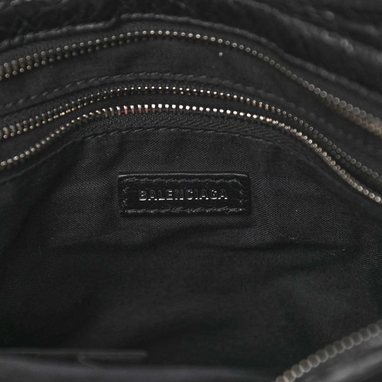 Balenciaga Agneau Classic Silver Hardware S City Black 5 of 8