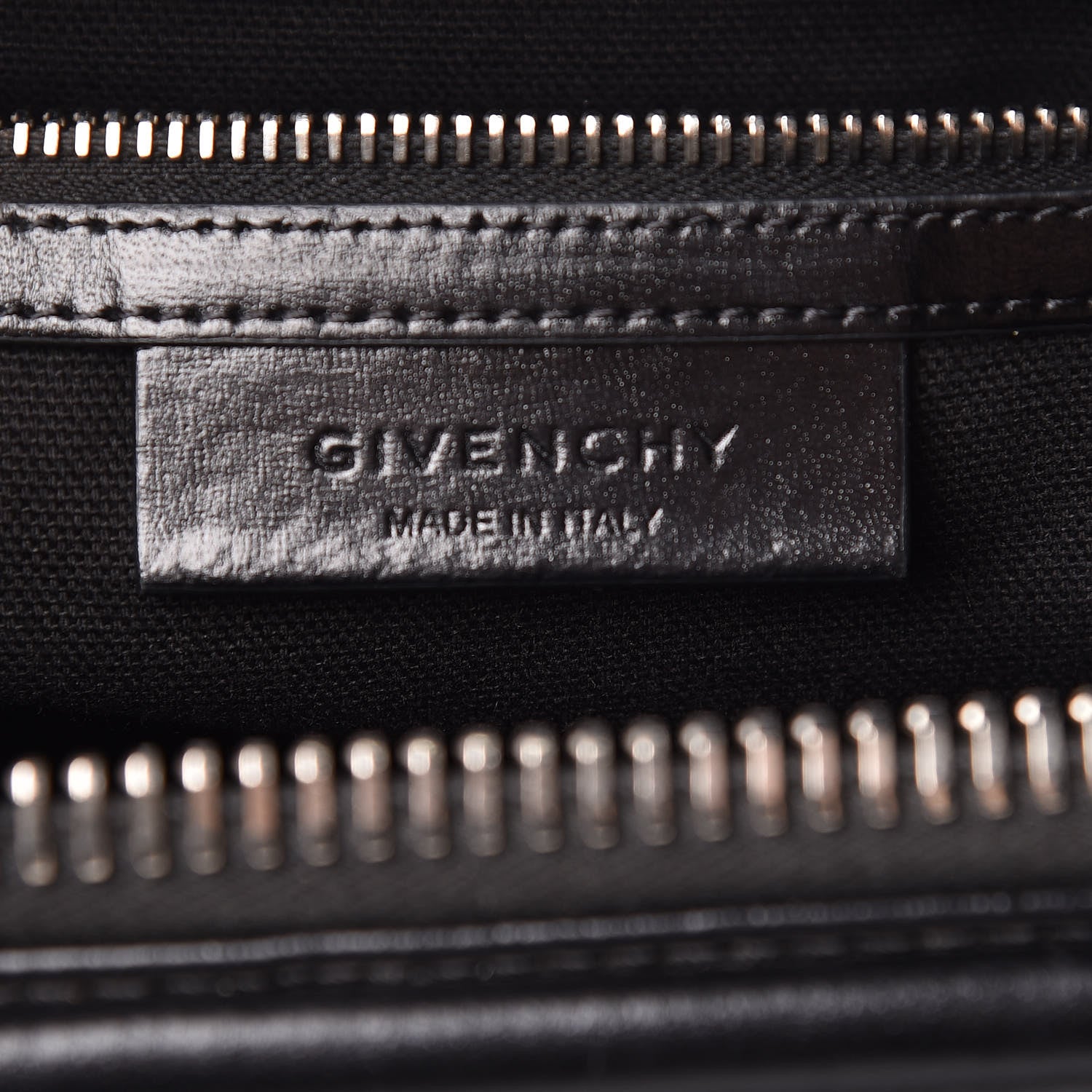 Givenchy Shiny Lord Calfskin Medium Antigona Black 8 of 18