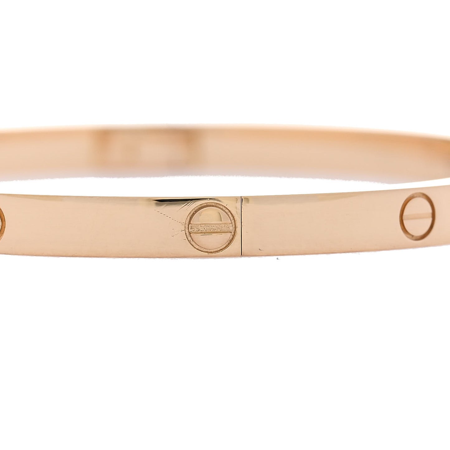 18K Yellow Gold Small LOVE Bracelet 16