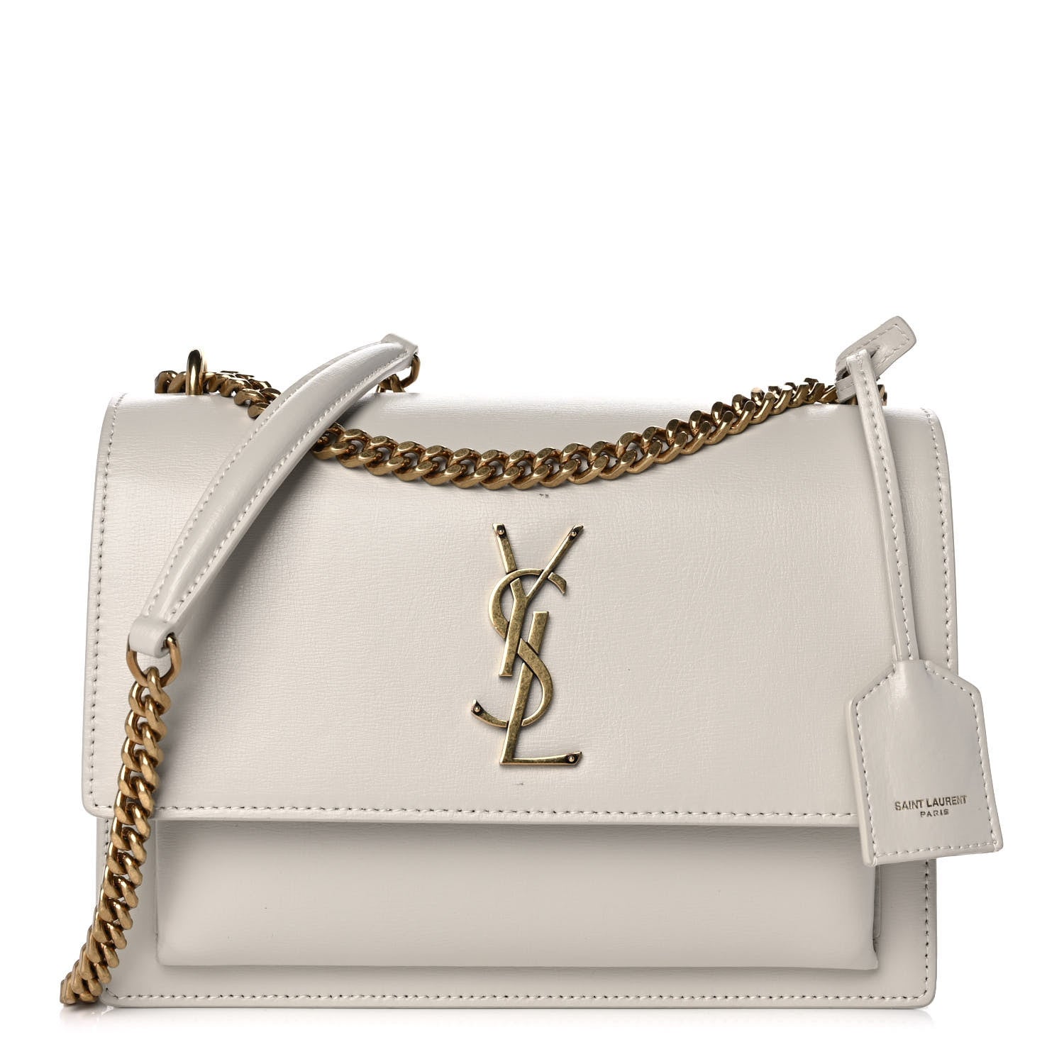 Saint Laurent Calfskin Medium Monogram Sunset Crema Soft 1 of 13